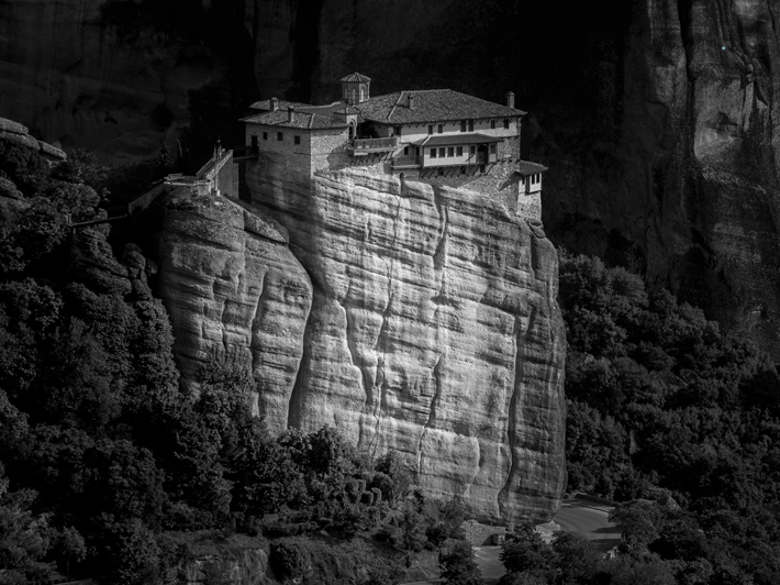 The “stone forest” of Meteora